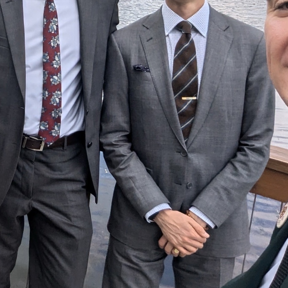 Ralph Lauren Purple Label Grey Suit - Picture 14 of 16